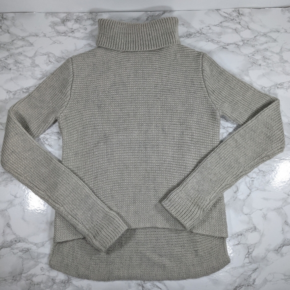 T by Alexander Wang Sweaters - Alexander Wang Gray Knit Turtleneck